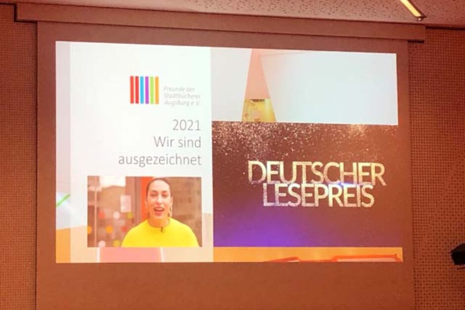 Deutscher Lesepreis 2021 für die „Freunde der Stadtbücherei e. V.“